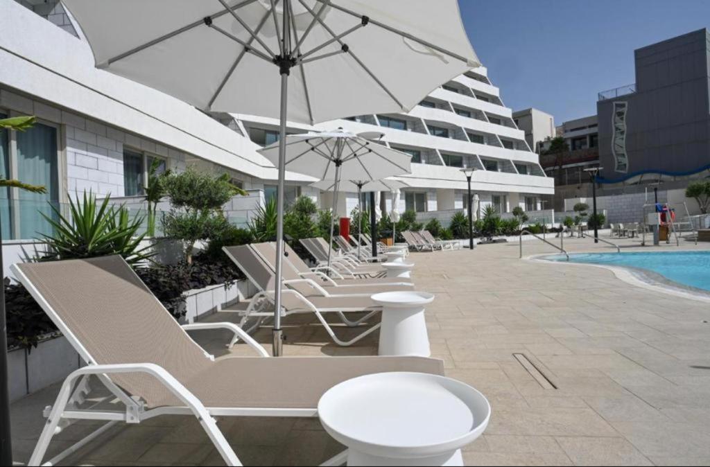 Side -luxury Sea View Amazing Pool Appartement Eilat